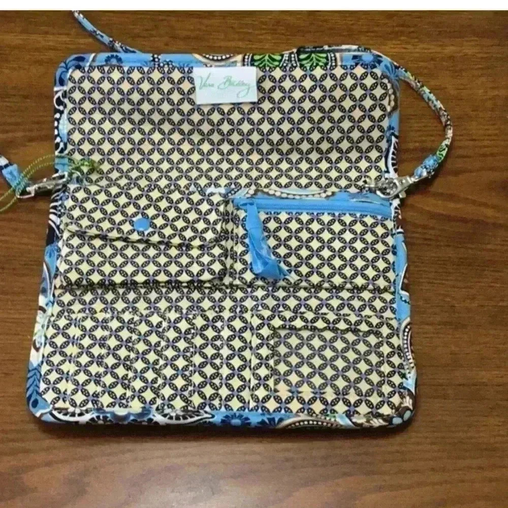 Vera Bradley Trifold Wallet Crossbody
Strap in Bali Blue - Picture 4 of 4